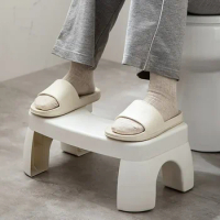 1PCS Collapsible Toilet Squat Stool Non Slip FootStool Anti Portable Step for Bathroom Tools Supplies