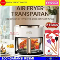 Mecoo MC3001 Air Fryer 5L, Low Watt, Milky White/Pink/Lilac