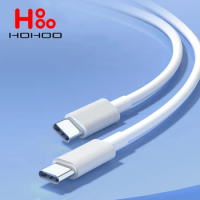 100W USB C To Type C For Xiaomi Poco F3 X3 Redmi Cable PD Fast Charging Charger Type-C Wire Cord For Huawei mate 40 30 pro Cable