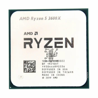 AMD Ryzen 5 3600X R5 3600X 3.8 GHz Six-Core Twelve-Thread CPU Processor 7NM 95W L3=32M 100-000000022 Socket AM4