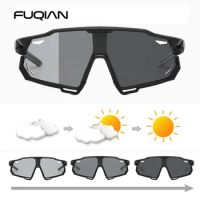 Fashion Photochromic Sports Sunglasses Men Women Polarized Sun Glasses Male Female Outdoor Cycling Chameleon Goggle Bike Shades