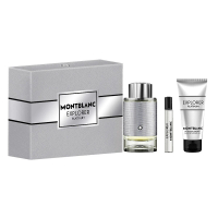 【MontBlanc】Explorer Platinum 極限探尋淡香精禮盒(專櫃公司貨 100ml + 7.5ml+100ml)