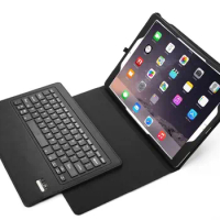 Detachable Removable Wireless Bluetooth ABS Keyboard +PU Leather Case Stand Cover For Apple iPad Pro 12.9'' Tablet keyboard