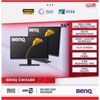 BENQ GW2480 23.8\ 1080p EYE-CARE HOME AND OFFICE MONITOR (23.8\"/IPS/60Hz/HDMI v1.4/EYE-CARE)"