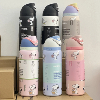 Owala Snoopy Fruit Cup Portable Sports Water Bottle Stainless Steel Insulated Cup Coffee Cup Office