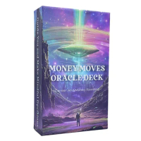 12x7 cm A-54 Cards Money Moves Oracle Deck Cards No Manual