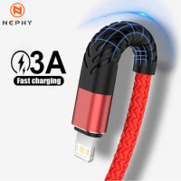 Quick Charge USB Cable For iPhone 12 13 14 11 Pro X Max 6 7 8 Plus 5 SE Apple iPad Origin Mobile Phone Cord Data Charger Wire 3m
