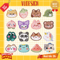 Sticker Vải, Sticker Ủi Thêu Quần Áo, Balo, Túi, Mũ Nhiều Con Vật Dễ Thương Đánh Dấu Đồng Phục cho B