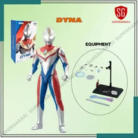 Ultraman Gaia Orb Zero Zeta Tiga Zd toys Action Figure Mainan pajangan ada stand base Dyna,IncBub&Du