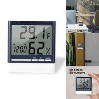 Digital Hygrometer Indoor Thermometer For Home, High Accuracy Humidity Meter Room Thermometer Hygrometer Gauge