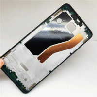 Original For Xiaomi Redmi Note 8 Pro Middle Frame Housing Bezel Note8 Pro LCD Supporting Front Frame + Power Volume Button Parts