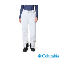 Columbia 哥倫比亞 女款 Omni Tech防水保暖雪褲-白色 UWR90630WT/IF