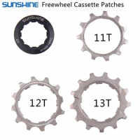 SUNSHINE Bicycle Flywheel Pinion Repair Parts 8/9/10/11/12speed Bike Cassette 11T 12T 13T Bicycle Flywheel Locking Cover General