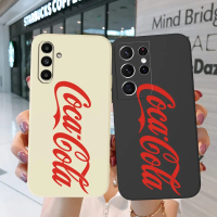 เคสโทรศัพท์สำหรับ Samsung Galaxy F41 M21S M01 CORE M13 M14 M20 4G 5G เคสซิลิโคนนิ่ม Coca Cola