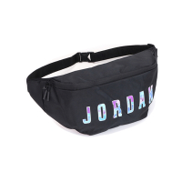 Nike 腰包 Jordan Jumpman 黑 白 側背包 肩背包 斜背 大容量 喬丹 JD2233024GS-001
