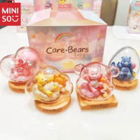 Miniso Blind Box Bears Toy Weather Forecast Series Blind Anime Peripheral Figures Cartoon Decorative Gifts Tabletop Ornaments