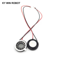 2pcs New Electronic dog GPS navigation speaker plate 8R 1W 8ohm 1W Diameter 18MM 1.8CM with 1.25mm terminal wire length 10CM