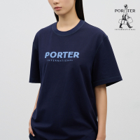 PORTER INTERNATIONAL - Classic Logo Tee - 深藍