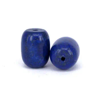 Lapis lazuli bucket beads