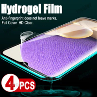 4pcs Full Cover Hydrogel Film For Samsung Galaxy A32 4G 5G Water Gel Screen Protector Samsumg Sansung A32 A 32 5 4 G Protection