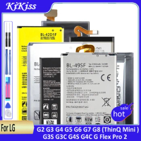 Battery for LG G2 G3 G4 G5 G6 G7 G8 ThinQ Mini Beat B2MINI G3S G3C G4S G4C G Flex Pro 2, BL-42D1F, BL-51YH, BL-51YF, BL-54SH
