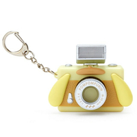 小禮堂 布丁狗 相機造型鑰匙圈 (黃款)