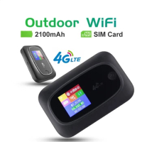 4G Wifi Router Mobile WiFi Hotspot Universal Global MobilTravel Router Partner4G Wireless SIM Routers with SD and SIM Card Solt