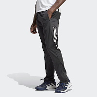 Adidas 3s Knit Pnt [HT7180] 男 長褲 亞洲版 運動 網球 訓練 褲腳拉鍊 中腰 吸濕排汗 黑