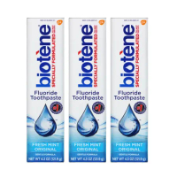 Biotene 含氟牙膏121.9g (清新薄荷) 3入組