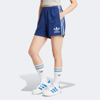 【adidas 愛迪達】TERRY 運動短褲(IR7472 女款運動短褲 ORIGINALS 藍)