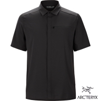 【Arcteryx 始祖鳥官方直營】男 Skyline抗UV 短襯衫 黑