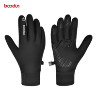 Boodun博頓戶外保暖手套貼搖粒絨登山徒步運動五指騎行手套「新年特惠」