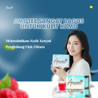 Menghilangkan Flek Hitam dan Bekas Jerawat - AMOTEE Pemudar Stretchmark & Peningkat Kolagen | 1 Box 