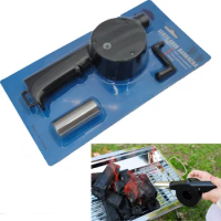 Outdoor Barbecue Supplies Barbecue Hand Blower Barbecue Hair Dryer Combustion Crank Hair Dryer Small Tools Household Charcoal