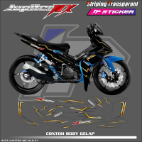 JUPITER MX OLD (COD) STIKER STRIPING MOTOR YAMAHA JUPITER MX OLD STIKER LIST STIKER MOTOR DESAIN RAC