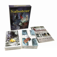 Saboteur Board Game English Cards Table Games Funny Board Card Games for Families Party Dwarf Gold Mine Digging Miner Board Game