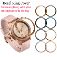 New Metal Bezel Ring Cases For Samsung Galaxy Watch 42mm Alloy Anti Scratch Styling Frame case cover for Samsung Gear S2 SM-R720
