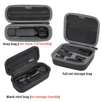Portable Case for Gimbal /Tripod Selfie Stick /MIC Transmitters /handle Storage Bag for DJI Osmo Pocket 3 Camera