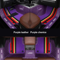 Customization Double-Deck Car Floor Mat For Great Wall M4 Hover H3 Hover H6 Hover H6 Coupe X200 Auto Accessories Car Carpet