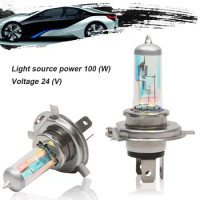 1/2Pcs H7 H4 LED Canbus Car Fog Light Auto Headlight Conversion Kit Bulbs High Low Beam 100W Driving Head Lamps 8500k powerful