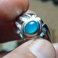Cincin Batu Akik Natural Bacan Doko Mini Motif Gambar Top Unik Antik 3
