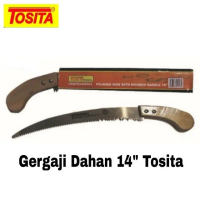 GERGAJI DAHAN / PRUNING SAW WITH WOODEN HANDLE 14\TOSITA"