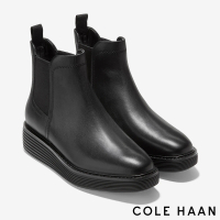 【Cole Haan】OG PLATFORM CHELSEA WP 切爾西 女靴(經典黑-W28539)