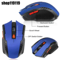 113 Battery Version Mini2.4 GHz Wireless Optical Mouse Portable Mouse Wireless USB Mouse Notebook Computer