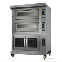 Commercial gas/electric oven 4 trays oven+10 trays ferment tank Multi-function integration oven Bread/pizza/tart baking machine
