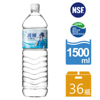 【金車】波爾天然水1500mlx3箱(共36入)