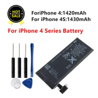 High Capacity For Replacement Battery For iPhone 4 4S iPhone 4 iPhone 4s Replacement Battery +Free Tools