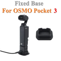 Desktop Stand Holder For DJI Osmo Pocket 3 Supporting Base Handheld Gimbal Camera Support Adapter Fixed Mount Pocket Accessories
