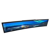 New 55-Inch 4k8k LCD 49-Inch Curved Bar Screen 65-Inch Cutting Screen Curved Touch Arc 75-Inch Long Bar Screen 86-Inch