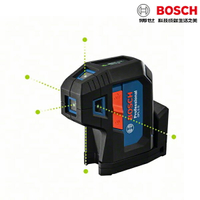 BOSCH博世 GPL5G 5點綠光雷射水平儀 30M 綠光5點雷射儀 可靠牆壁吊線 點雷射
